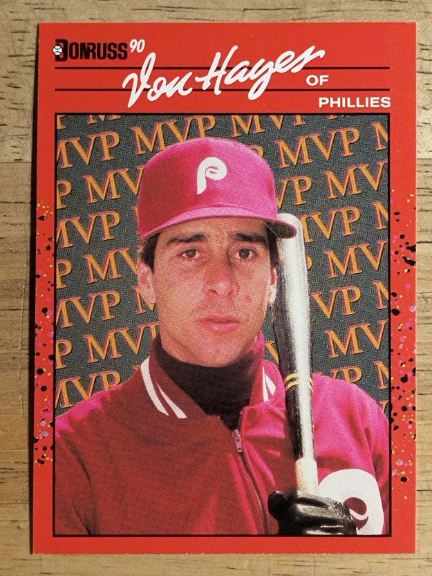1990 Donruss Bonus MVP's #BC25 Von Hayes