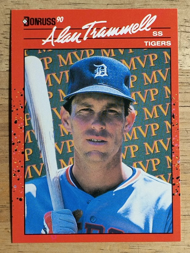 1990 Donruss Bonus MVP's #BC26 Alan Trammell