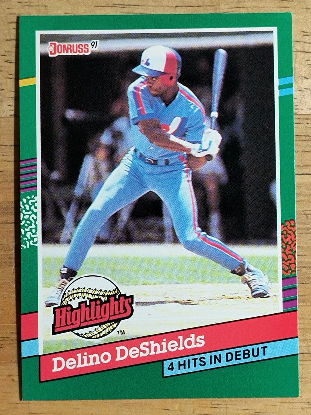1991 Donruss Bonus Cards #BC16 Delino DeShields