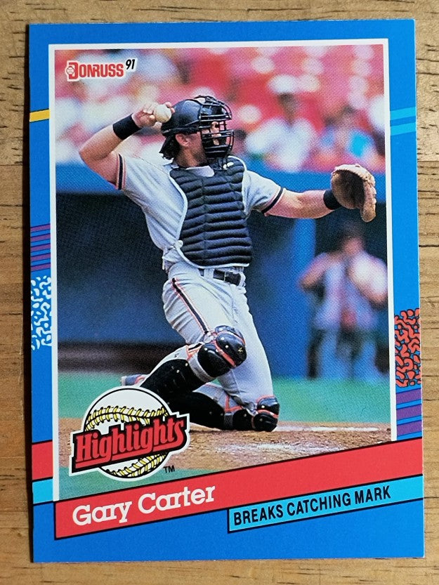 1991 Donruss Bonus Cards #BC8 Gary Carter