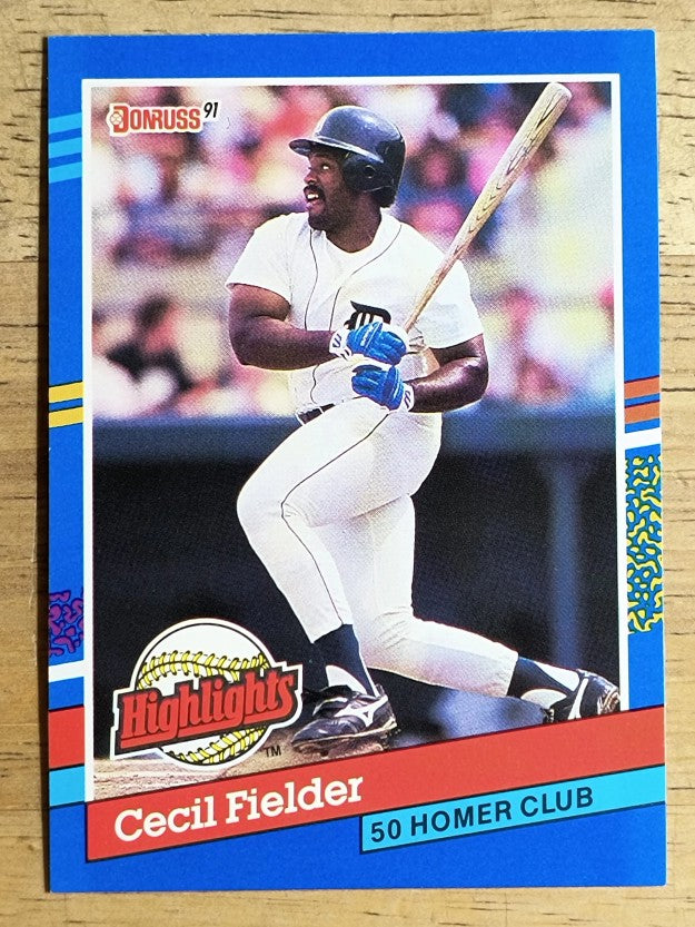 1991 Donruss Bonus Cards #BC5 Cecil Fielder