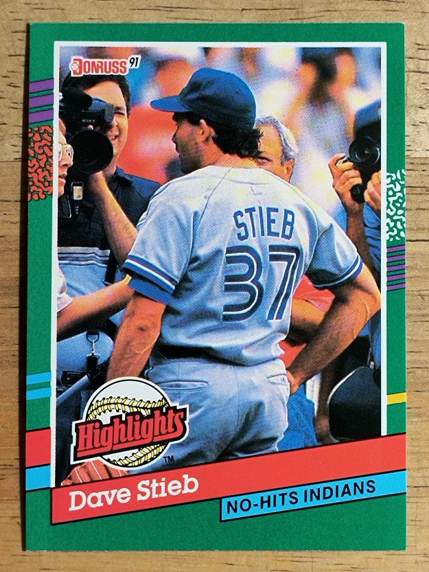 1991 Donruss Bonus Cards #BC21 Dave Stieb