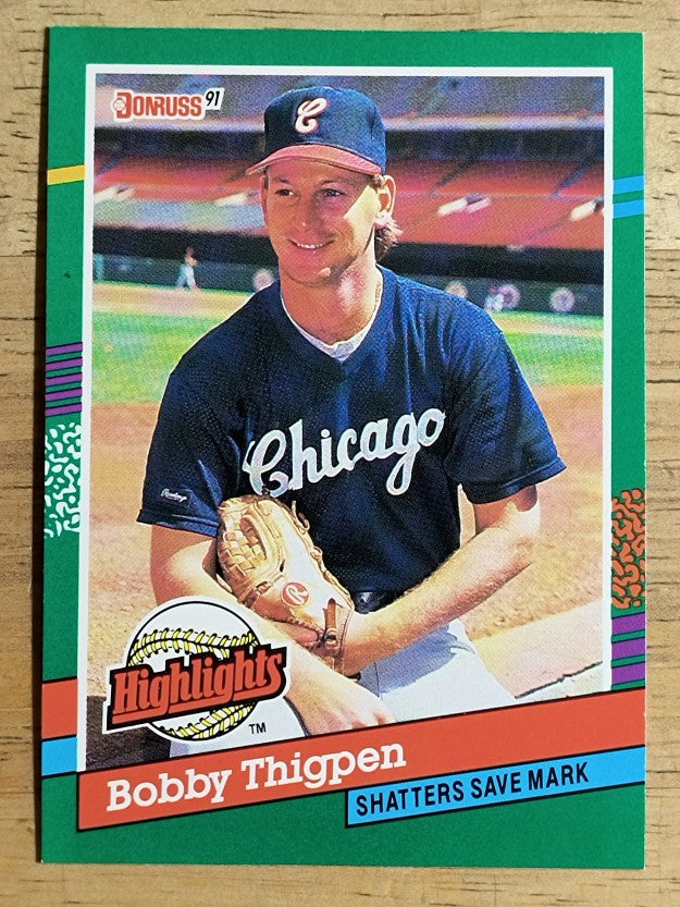1991 Donruss Bonus Cards #BC20 Bobby Thigpen