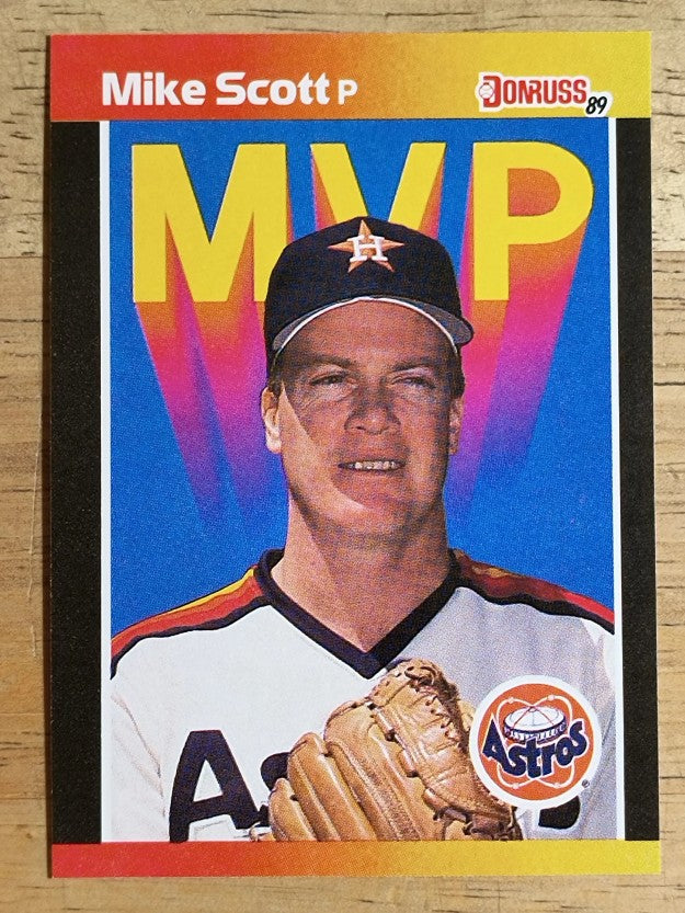 1989 Donruss Bonus MVP's #BC2 Mike Scott