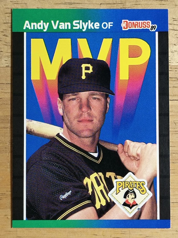 1989 Donruss Bonus MVP's #BC10 Andy Van Slyke