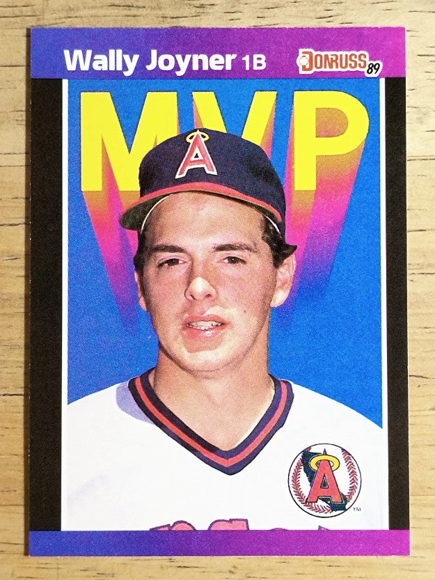 1989 Donruss Bonus MVP's #BC21 Wally Joyner DP