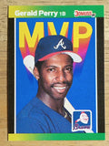 1989 Donruss Bonus MVP's #BC24 Gerald Perry DP