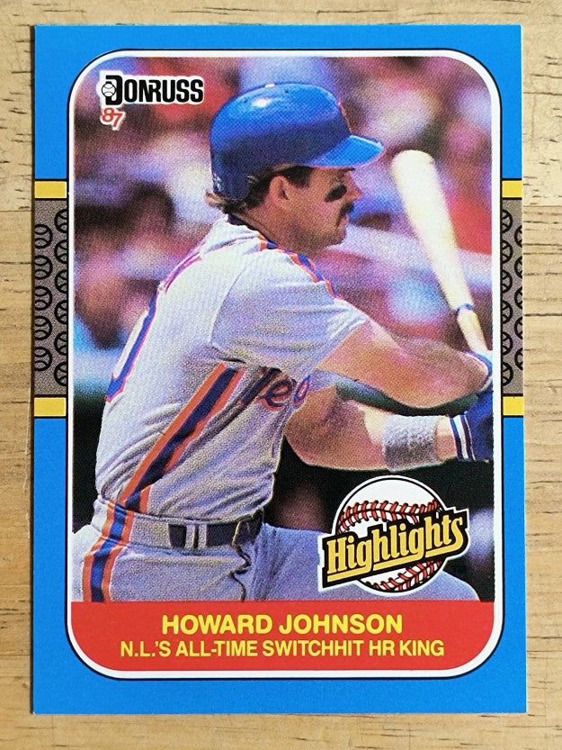 1987 Donruss Highlights #43 Howard Johnson