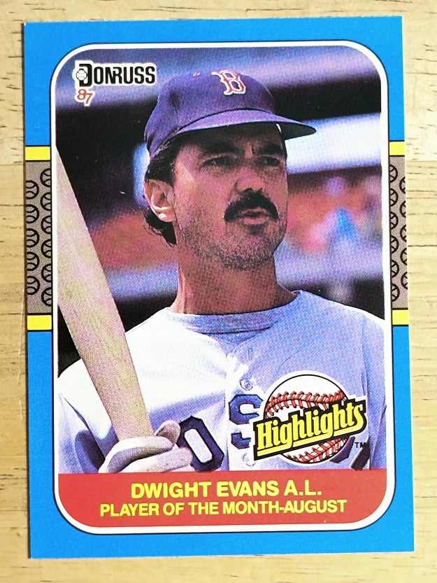 1987 Donruss Highlights #33 Dwight Evans