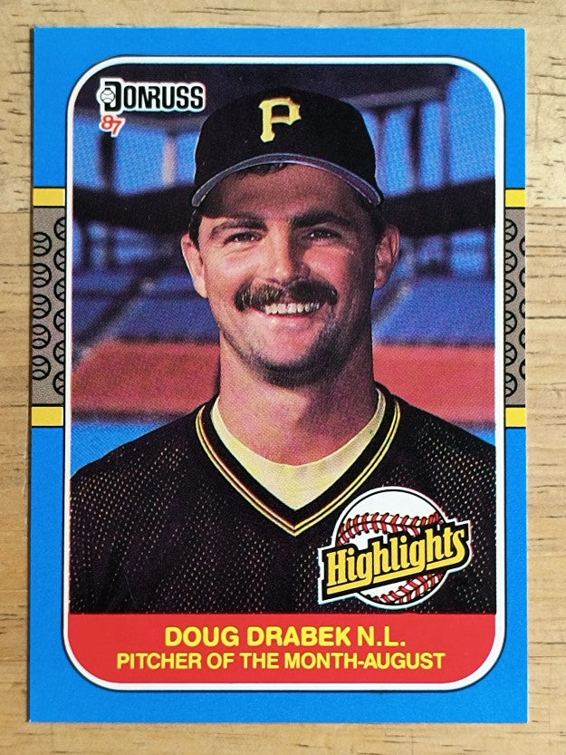 1987 Donruss Highlights #32 Doug Drabek