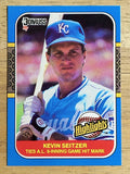 1987 Donruss Highlights #26 Kevin Seitzer