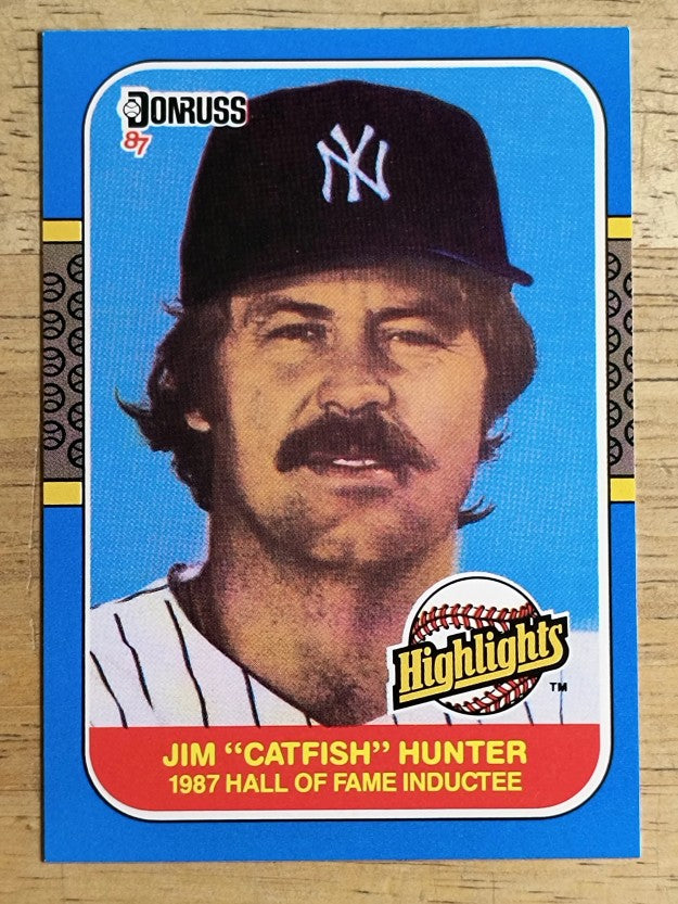 1987 Donruss Highlights #19 Jim Hunter