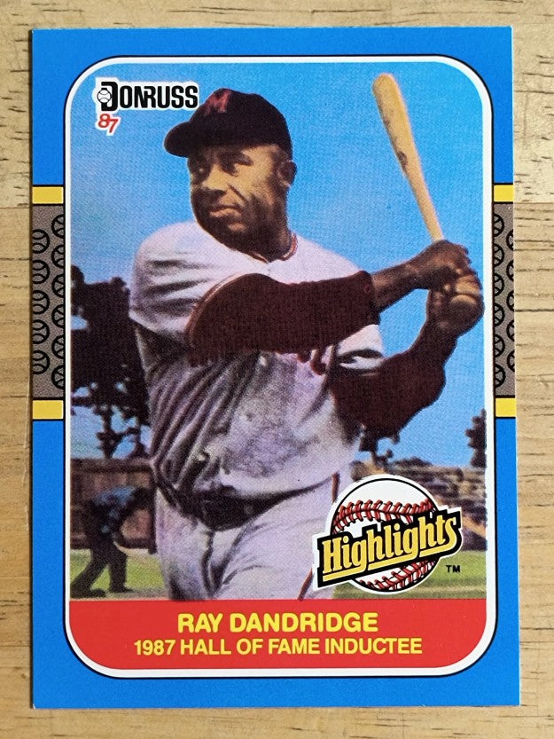 1987 Donruss Highlights #18 Ray Dandridge