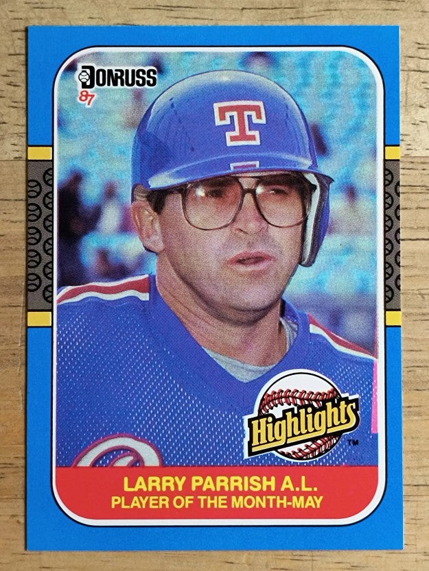 1987 Donruss Highlights #10 Larry Parrish