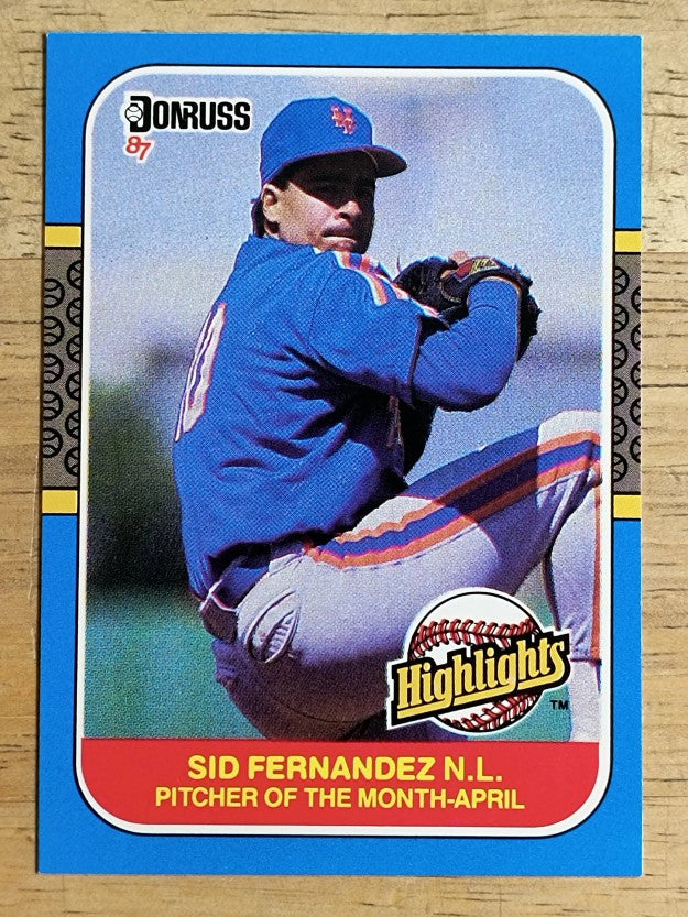 1987 Donruss Highlights #4 Sid Fernandez