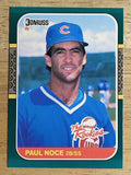 1987 Donruss Rookies #51 Paul Noce