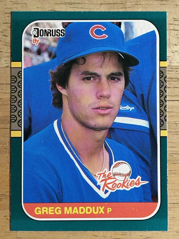 1987 Donruss Rookies #52 Greg Maddux