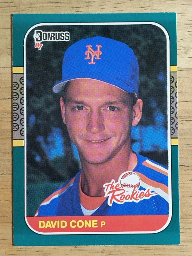 1987 Donruss Rookies #35 David Cone