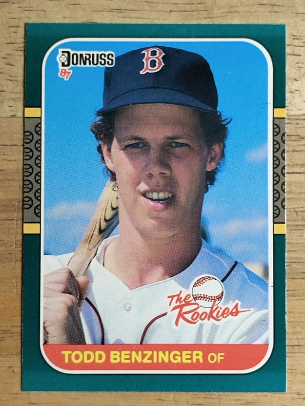 1987 Donruss Rookies #30 Todd Benzinger XRC