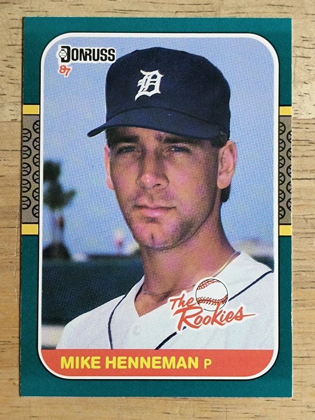 1987 Donruss Rookies #32 Mike Henneman XRC