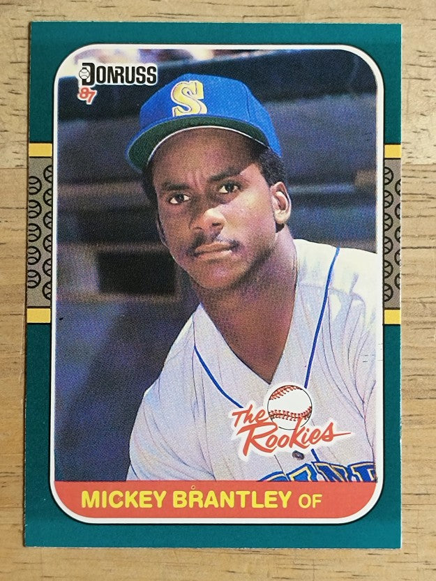 1987 Donruss Rookies #27 Mickey Brantley