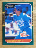 1987 Donruss Rookies #15 Kevin Seitzer XRC