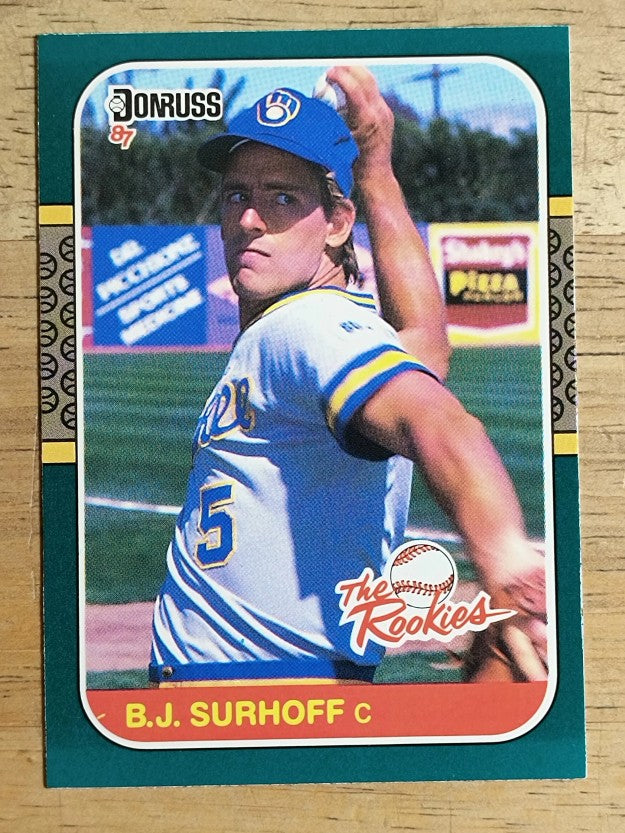 1987 Donruss Rookies #17 B.J. Surhoff