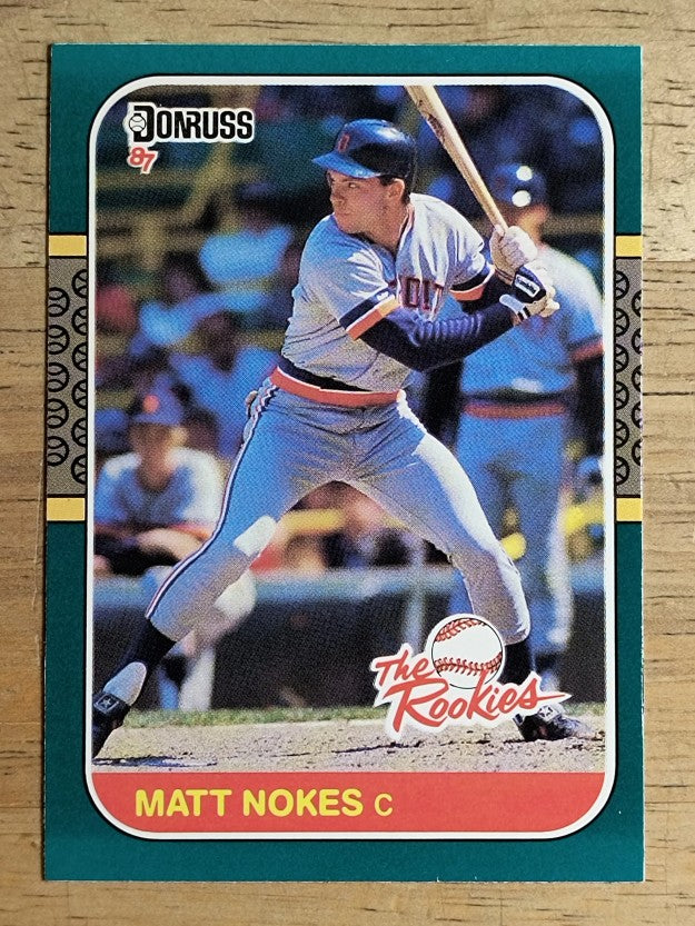 1987 Donruss Rookies #12 Matt Nokes XRC