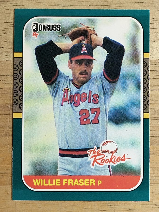 1987 Donruss Rookies #9 Willie Fraser