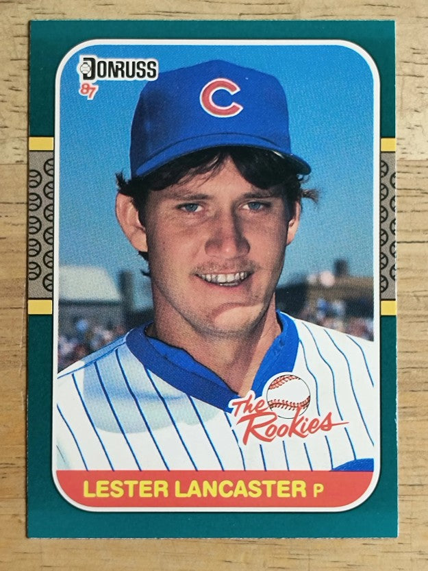 1987 Donruss Rookies #10 Les Lancaster