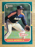 1987 Donruss Rookies #55 Chuck Jackson