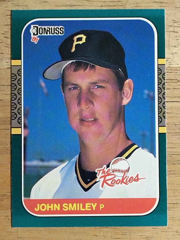 1987 Donruss Rookies #39 John Smiley XRC