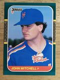 1987 Donruss Rookies #37 John Mitchell XRC