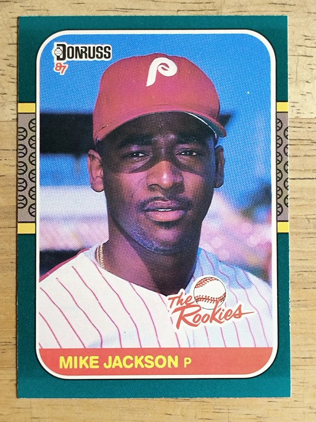 1987 Donruss Rookies #36 Mike Jackson XRC