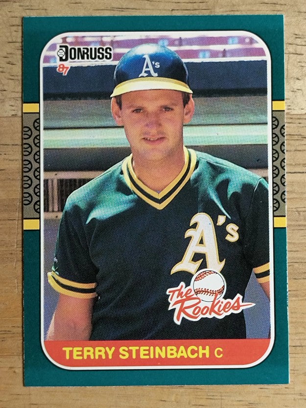 1987 Donruss Rookies #26 Terry Steinbach