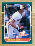 1987 Donruss Rookies #24 Ken Gerhart