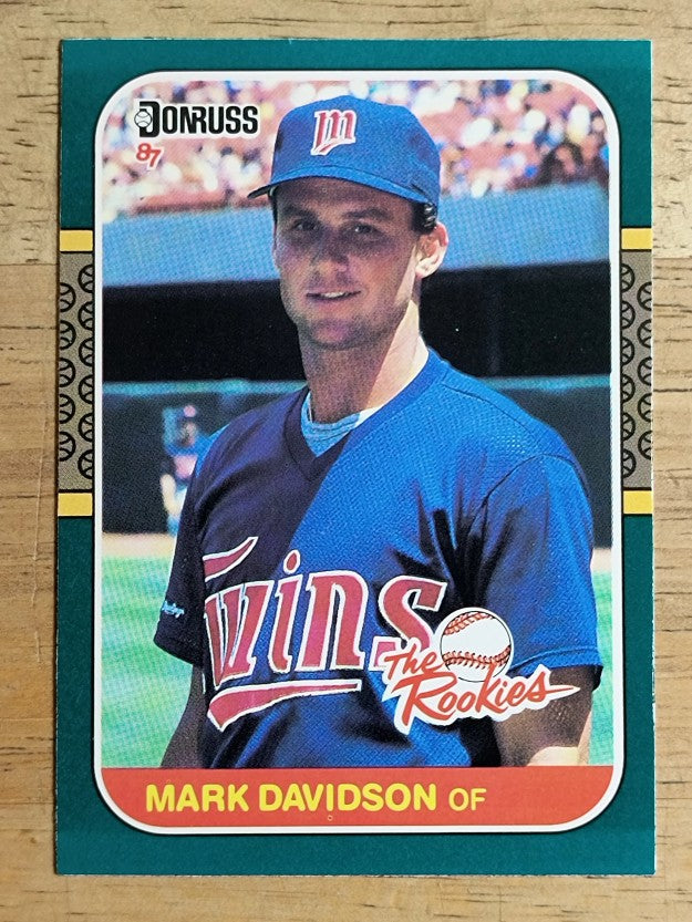 1987 Donruss Rookies #22 Mark Davidson