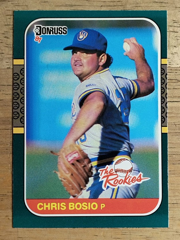 1987 Donruss Rookies #20 Chris Bosio