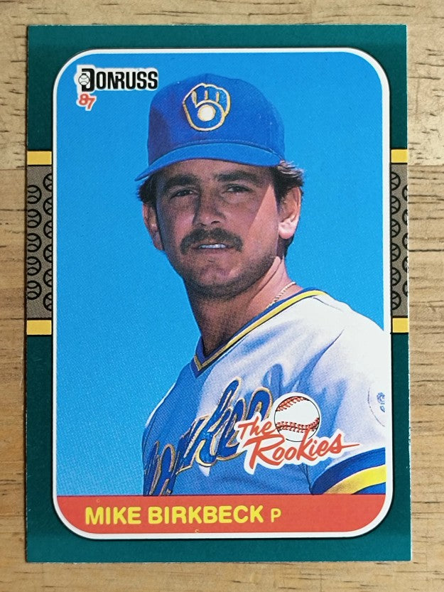 1987 Donruss Rookies #19 Mike Birkbeck