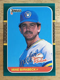 1987 Donruss Rookies #19 Mike Birkbeck