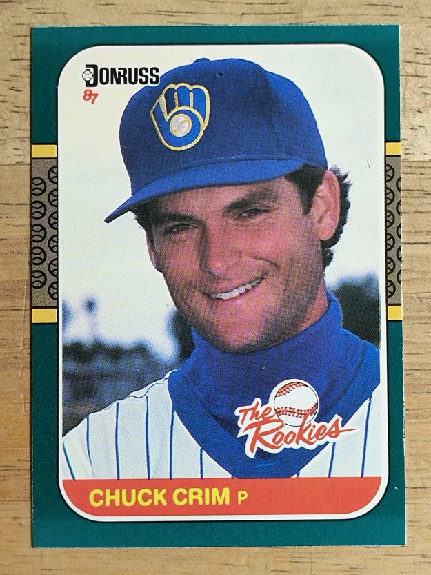 1987 Donruss Rookies #18 Chuck Crim