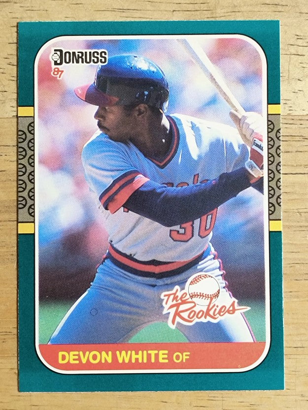 1987 Donruss Rookies #8 Devon White