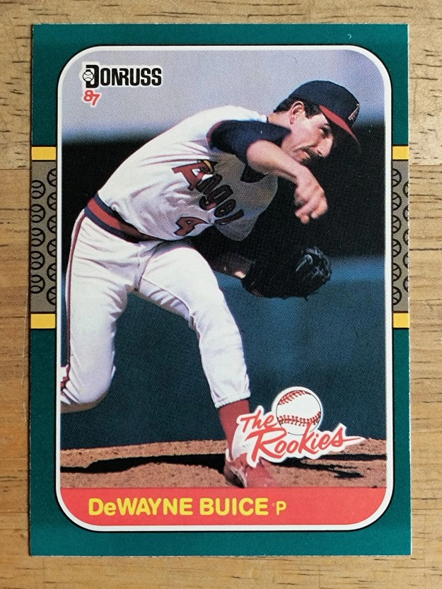 1987 Donruss Rookies #6 DeWayne Buice
