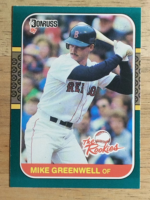 1987 Donruss Rookies #4 Mike Greenwell