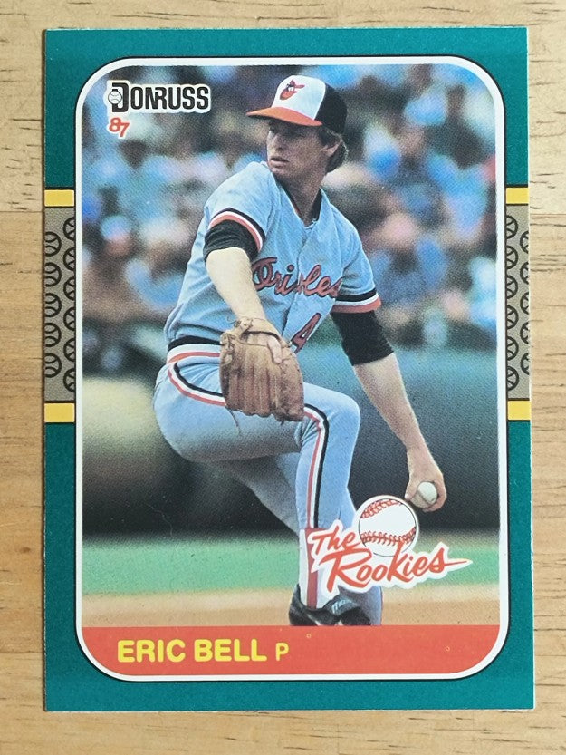 1987 Donruss Rookies #2 Eric Bell