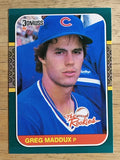1987 Donruss Rookies #52 Greg Maddux