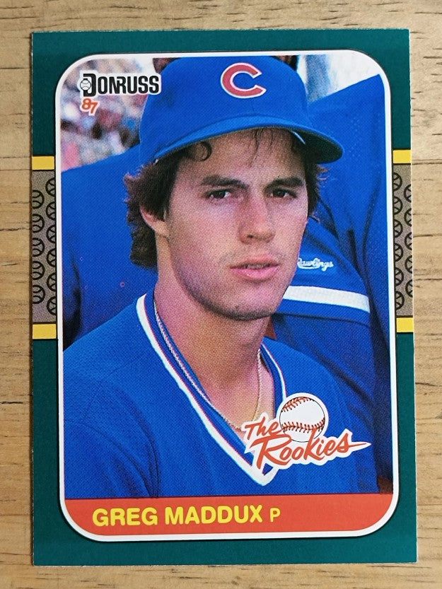1987 Donruss Rookies #52 Greg Maddux