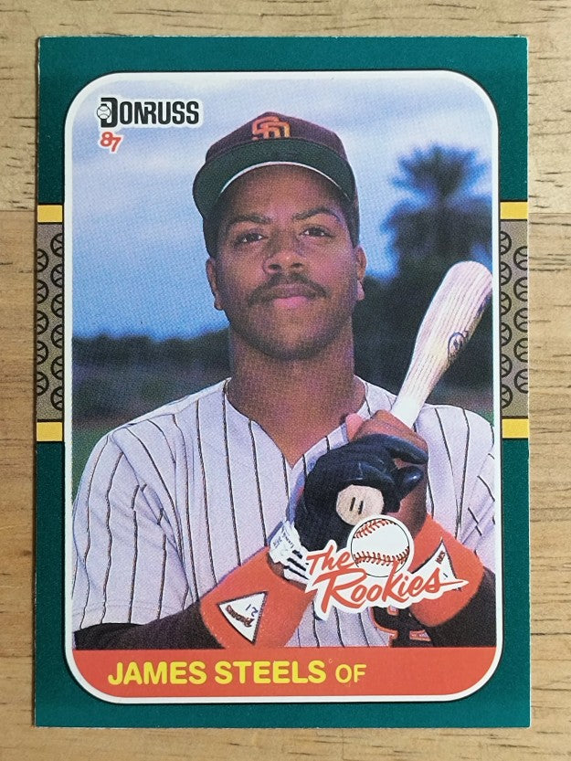 1987 Donruss Rookies #50 James Steels