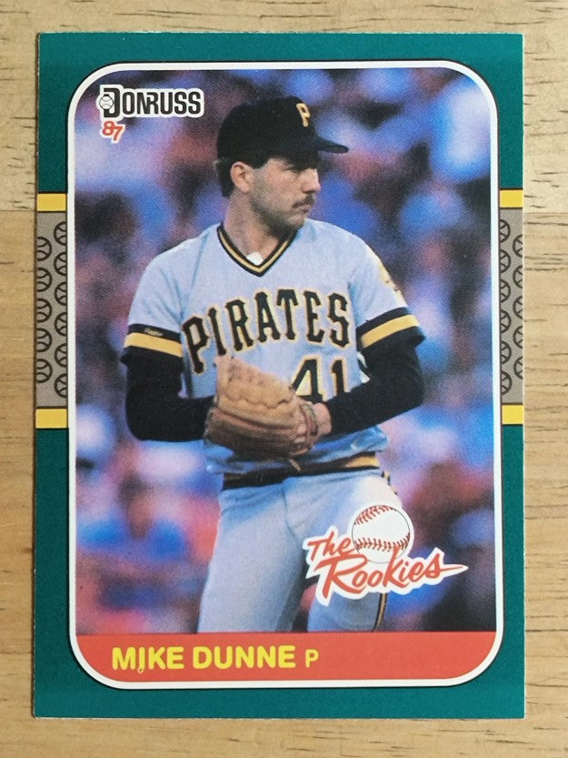 1987 Donruss Rookies #38 Mike Dunne