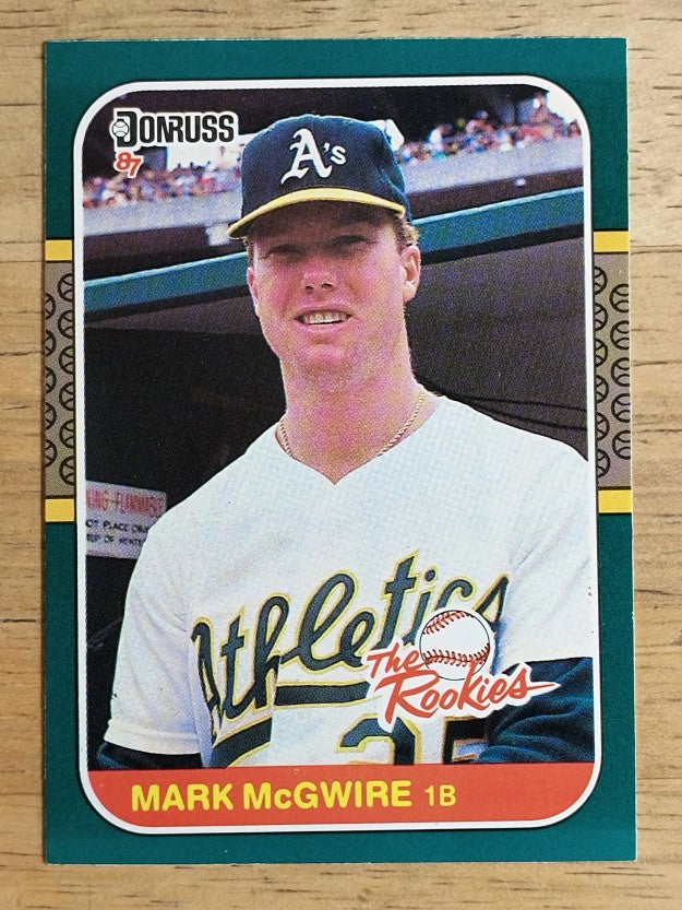 1987 Donruss Rookies #1 Mark McGwire